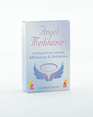 Angel Meditation: 64 Illustrated Cards Containing Affirmations & Meditations