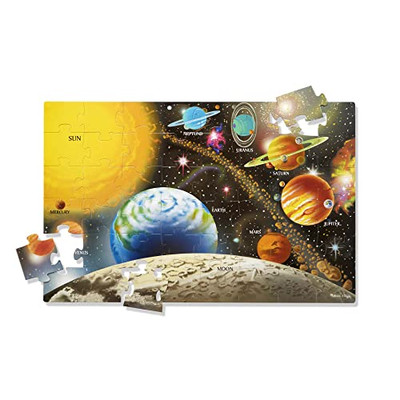 Melissa & Doug Solar System Floor Puzzle (48 pcs, 2 x 3 feet)