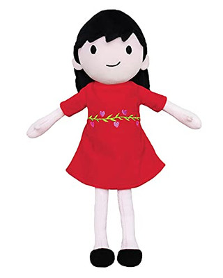 MerryMakers Dear Girl Soft Doll, 13-Inch, Based on The bestselling Children's Book by Amy Krouse Rosenthal & Paris Rosenthal