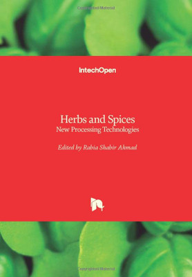 Herbs And Spices : New Processing Technologies