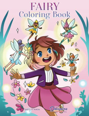 Fairy Coloring Book : For Kids Ages 6-8, 9-12