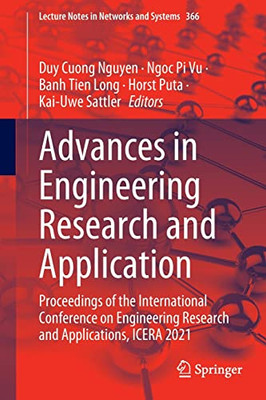 Advances In Engineering Research And Application : Proceedings Of The International Conference On Engineering Research And Applications, Icera 2021