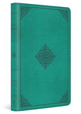 Esv Value Thinline Bible (Trutone, Teal, Ornament Design)