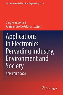 Applications In Electronics Pervading Industry, Environment And Society : Applepies 2020
