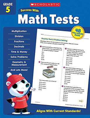 Scholastic Success With Math Tests Grade 5