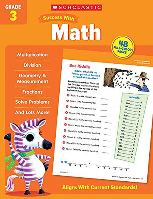 Scholastic Success With Math Grade 3