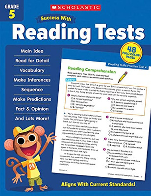 Scholastic Success With Reading Tests Grade 5
