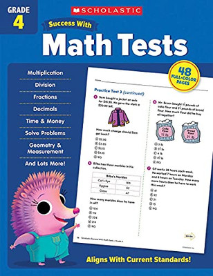Scholastic Success With Math Tests Grade 4
