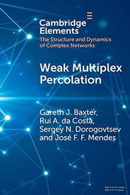 Weak Multiplex Percolation