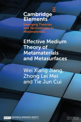 Effective Medium Theory Of Metamaterials And Metasurfaces