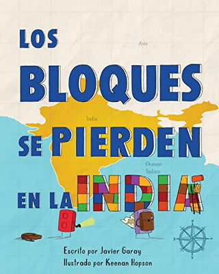 Los Bloques Se Pierden En La India/The Blocks Get Lost In India (Spanish) - 9781956990003