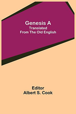 Genesis A; Translated From The Old English