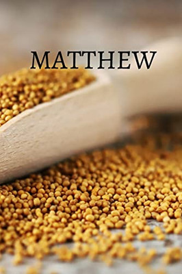Matthew Bible Journal