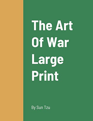 The Art Of War Large Print : Exposing Seafood Fraud And Protecting Local Fishermen