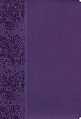 Csb Super Giant Print Reference Bible, Purple Leathertouch, Value Edition