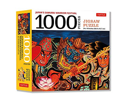 Japan'S Samurai Warrior Festival - 1000 Piece Jigsaw Puzzle: The Nebuta Festival: Finished Size 24 X 18 Inches (61 X 46 Cm)