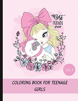 Coloring Book For Teenage Girls - 9788367106238