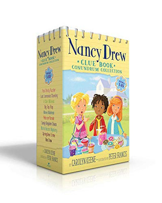 Nancy Drew Clue Book Conundrum Collection: Pool Party Puzzler; Last Lemonade Standing; A Star Witness; Big Top Flop; Movie Madness; Pets On Parade; ... Record Mystery; Springtime Crime; Boo Crew
