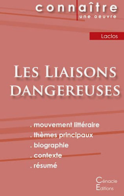 Fiche De Lecture Les Liaisons Dangereuses De Choderlos De Laclos (Analyse Littéraire De Référence Et Résumé Complet) (French Edition)