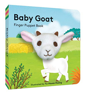 Baby Goat: Finger Puppet Book: (Best Baby Book For Newborns, Board Book With Plush Animal) (Baby Animal Finger Puppets, 19)