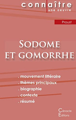 Fiche De Lecture Sodome Et Gomorrhe De Marcel Proust (Analyse Littéraire De Référence Et Résumé Complet) (French Edition)