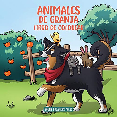 Animales De Granja Libro De Colorear: Para Niños De 4 A 8 Años (Cuadernos Para Colorear Niños) (Spanish Edition)