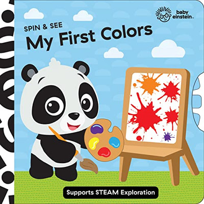 Baby Einstein - My First Colors Spin & See - Interactive Spinning Wheel - Supports Steam Exploration - Pi Kids