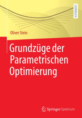 Grundzüge Der Parametrischen Optimierung (German Edition)