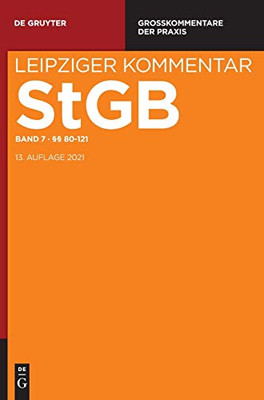 §§ 80-121 (Großkommentare Der Praxis) (German Edition)