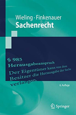 Sachenrecht (Springer-Lehrbuch) (German Edition)