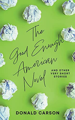 The Good Enough American Novel The Good Enough American Novel