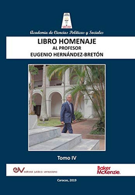 Libro Homenaje Al Profesor Eugenio Hernández-Bretón, Tomo Iv/Iv (Spanish Edition)