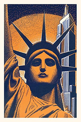 Vintage Journal Statue Of Liberty