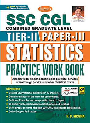 Ssc Cgl Tier-I Paper-Iii Statistics Pwb