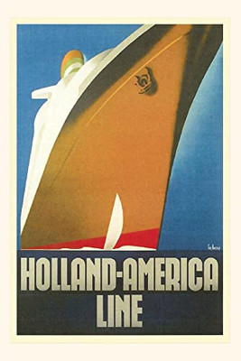 Vintage Journal Holland America Line, Ship