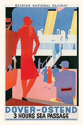 Vintage Journal Belgian National Railway Poster