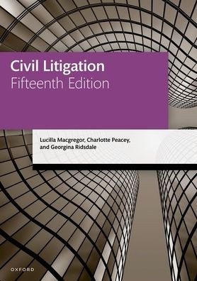 Civil Litigation (Legal Practice Course Manuals)