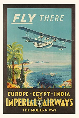 Vintage Journal Biplane Clipper, Imperial Airways