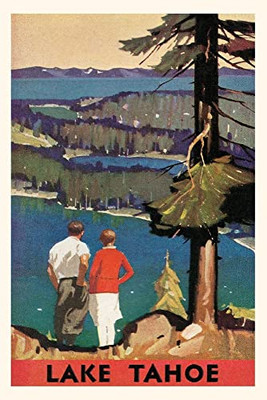 Vintage Journal California Travel Poster For Lake Tahoe