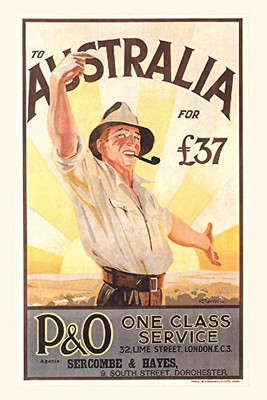 Vintage Journal Australia Travel Poster