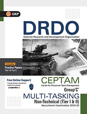 Drdo Ceptam 2019-20: Group C Multi-Tasking (Non-Technical)