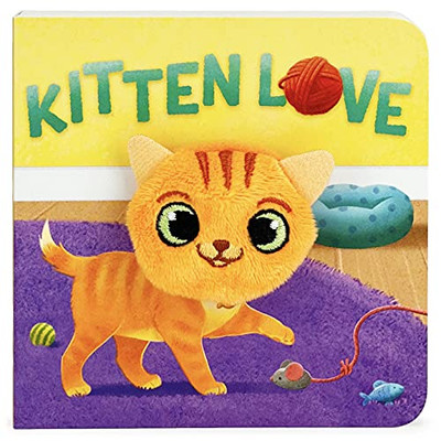 Kitten Love (Children'S Interactive Finger Puppet Board Book)
