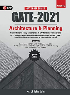 Gate 2021: Architecture & Planning Vol. 2 By Ar. Jinisha Jain