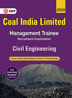 Coal India Ltd. 2019-20: Management Trainee - Civil Engineering