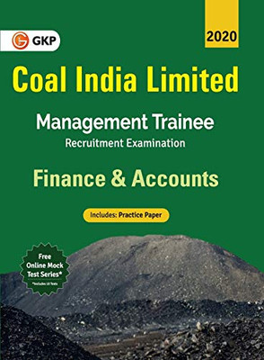Coal India Ltd. 2019-20: Management Trainee - Finance & Accounts