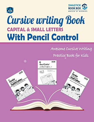 Sbb Cursive Writing Book Capital And Small Letters With Pencil Control