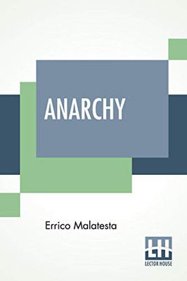 Anarchy - Paperback