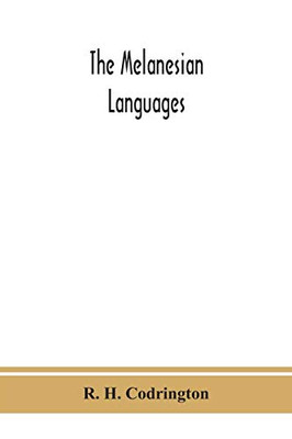 The Melanesian languages - Paperback