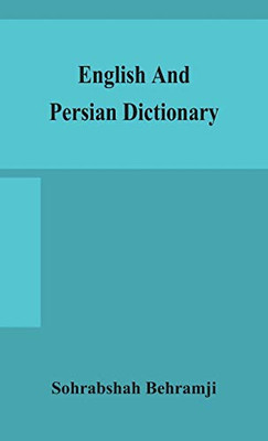 English and Persian dictionary - Hardcover