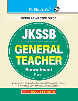 Jkssb: General Teacher Recruitment Exam Guide